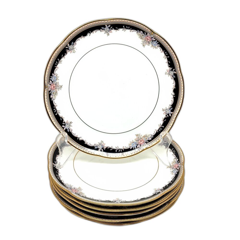 Noritake Palais Royal 6 5/8" Bread And Butter Plates Bundle of 6